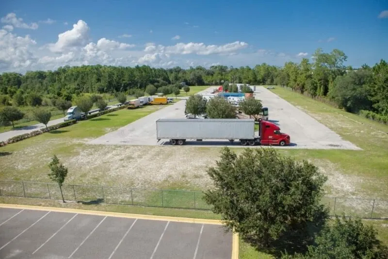 Ariel view of Atlantic Self Storage