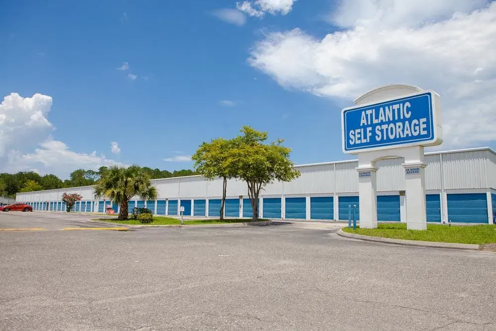 Amplious exterior at Atlantic Self Storage