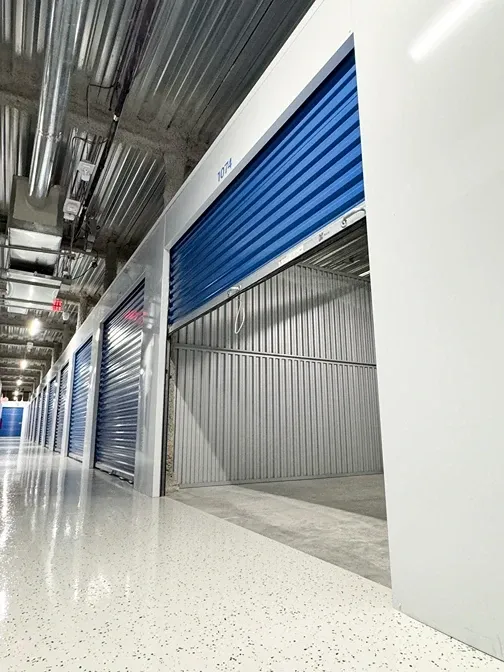 Indoor storage units