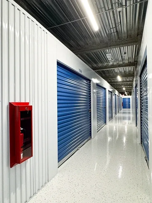 Indoor storage units