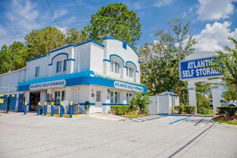 Exterior of the Sunbeam Self Storage facility of Atlantic Self Storage
