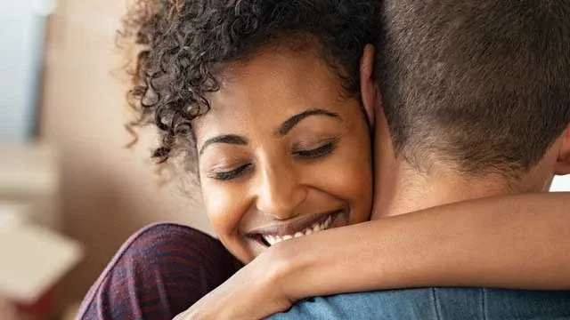 People hugging