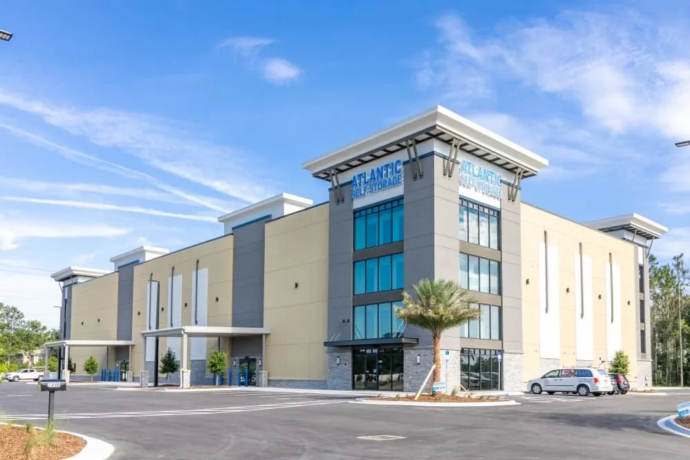 Exterior of the Palms Gate Atlantic Self Storage Facility