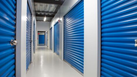 Interior units at Atlantic Self Storage in St. Augustine, Florida