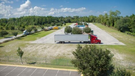 Ariel view of Atlantic Self Storage